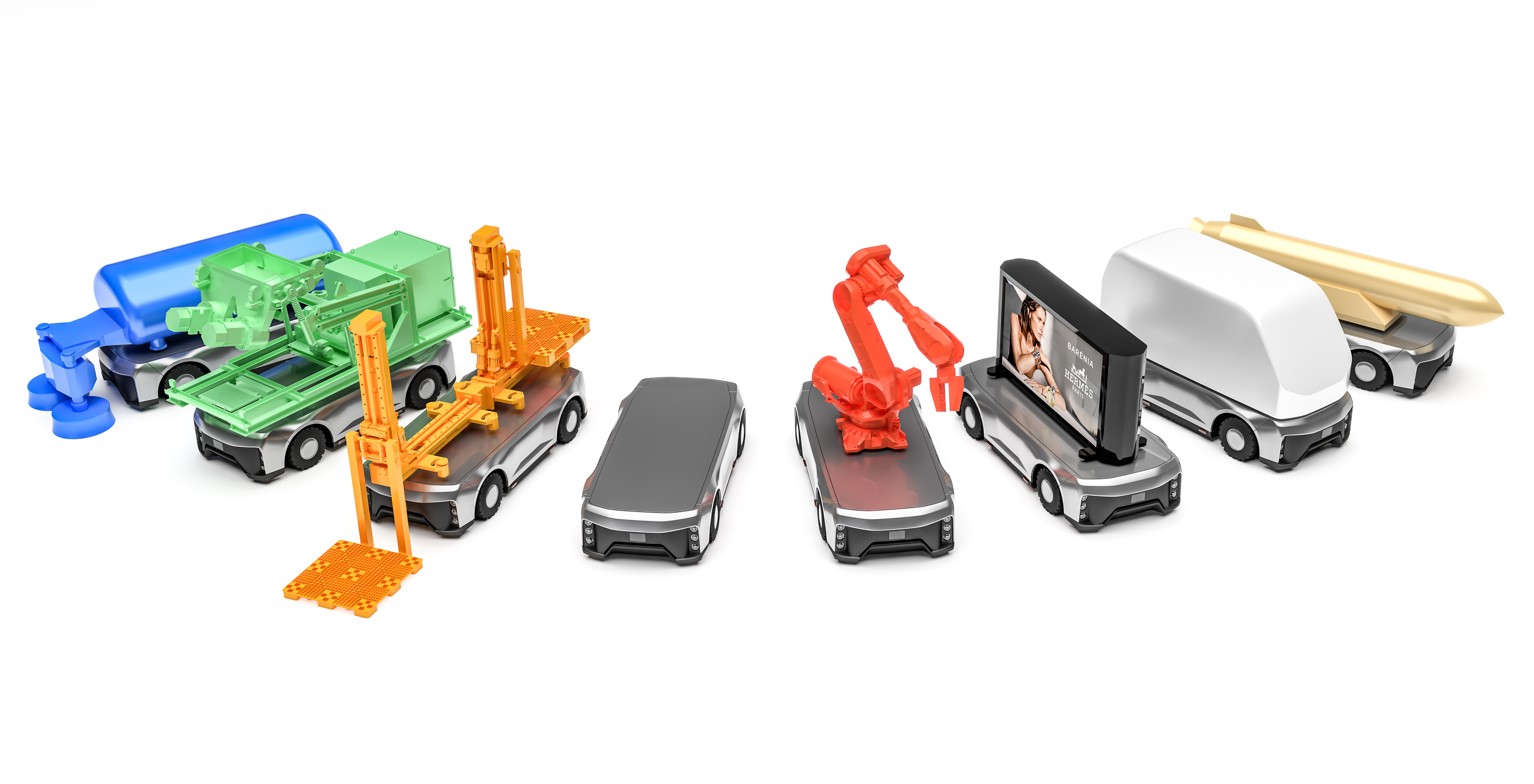 Seoul Dynamics Robot Fleet