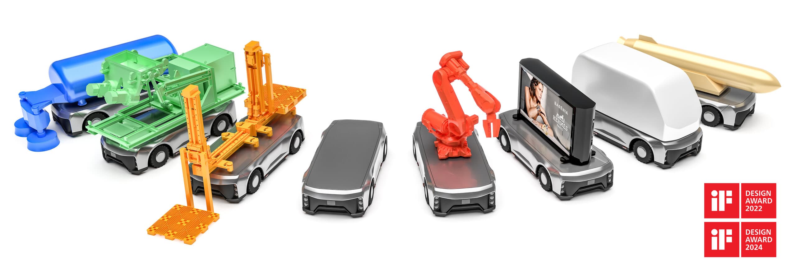 Seoul Dynamics modular robot solution lineup